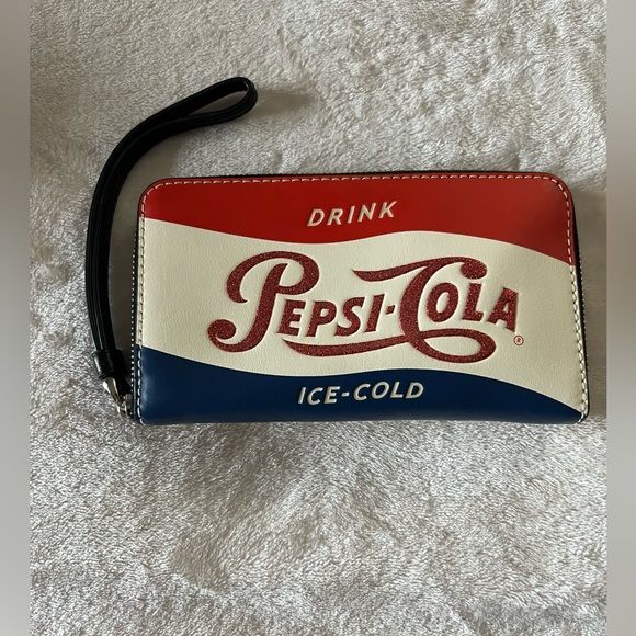Coach Handbags - Coach Pepsi cola wristlet